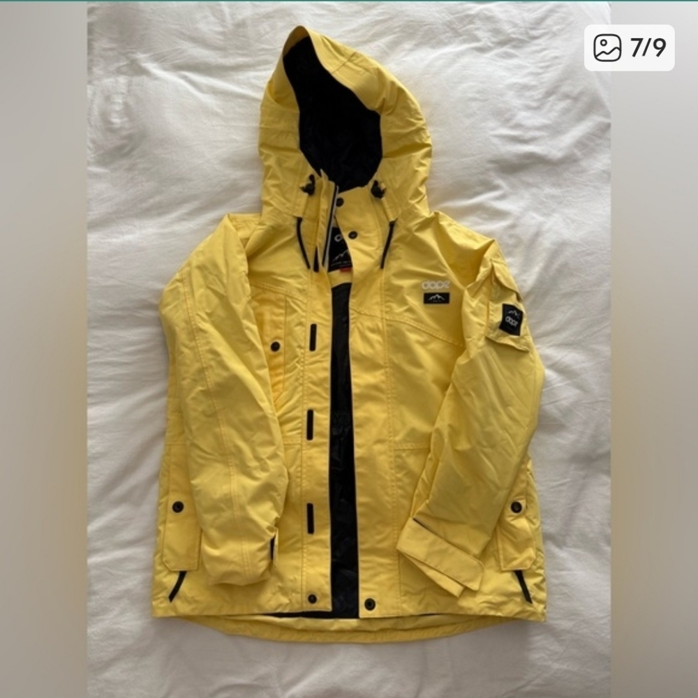 DOPE Yellow Ski & Snow Jacket